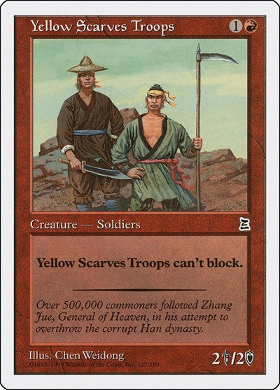Yellow Scarves Troops (127) [Portal Three Kingdoms]