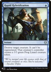 Rapid Hybridization (126/081) [The List Reprints]