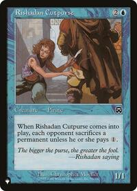 Rishadan Cutpurse (93/350) [The List Reprints]