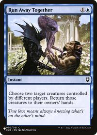 Run Away Together (092/361) [The List Reprints]