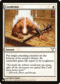 Condemn (8/180) [The List Reprints]