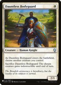 Dauntless Bodyguard (014/269) [The List Reprints]