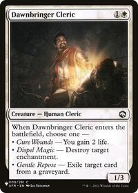 Dawnbringer Cleric (009/281) [The List Reprints]