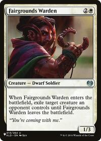 Fairgrounds Warden (013/264) [The List Reprints]