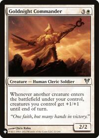 Goldnight Commander (22/244) [The List Reprints]