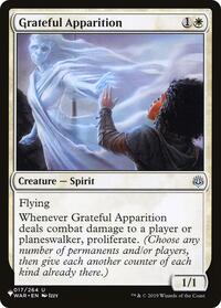 Grateful Apparition (017/264) [The List Reprints]