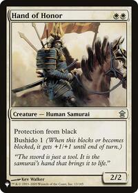 Hand of Honor (12/165) [The List Reprints]