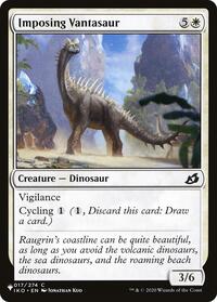 Imposing Vantasaur (017/274) [The List Reprints]