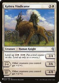 Kabira Vindicator (004/080) [The List Reprints]
