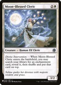 Moon-Blessed Cleric (026/281) [The List Reprints]