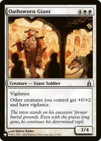 Oathsworn Giant (27/306) [The List Reprints]