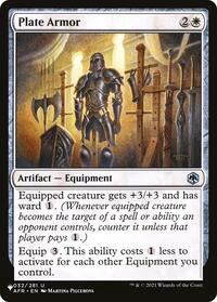 Plate Armor (032/281) [The List Reprints]