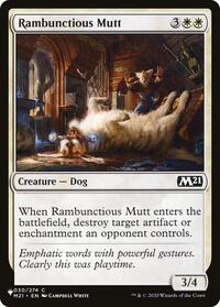 Rambunctious Mutt (030/274) [The List Reprints]