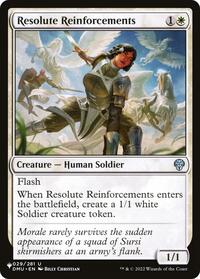 Resolute Reinforcements (029/281) [The List Reprints]