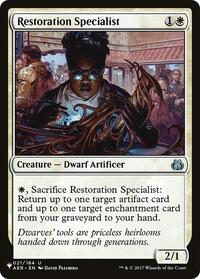 Restoration Specialist (021/184) [The List Reprints]