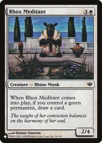 Rhox Meditant (16/145) [The List Reprints]