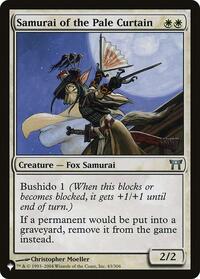 Samurai of the Pale Curtain (43/306) [The List Reprints]