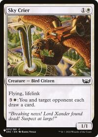 Sky Crier (031/281) [The List Reprints]