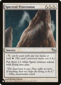 Spectral Procession (23/301) [The List Reprints]