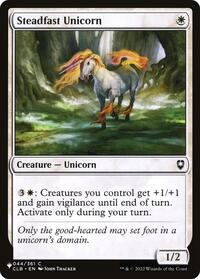 Steadfast Unicorn (044/361) [The List Reprints]