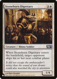 Stonehorn Dignitary (37/249) [The List Reprints]