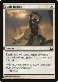 Swift Justice (26/274) [The List Reprints]