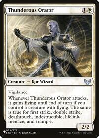 Thunderous Orator (035/275) [The List Reprints]