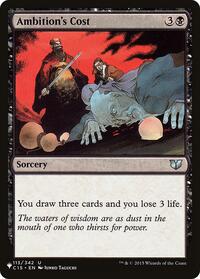 Ambition's Cost (113/342) [The List Reprints]