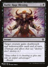 Battle-Rage Blessing (080/281) [The List Reprints]