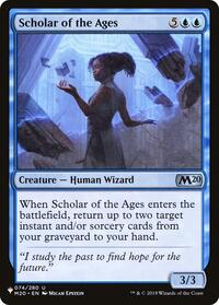 Scholar of the Ages (074/280) [The List Reprints]