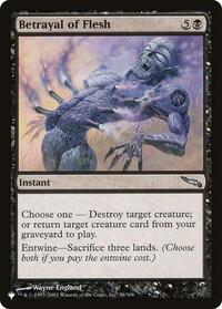 Betrayal of Flesh (58/306) [The List Reprints]