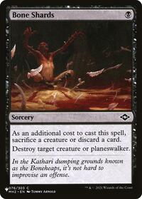 Bone Shards (076/303) [The List Reprints]