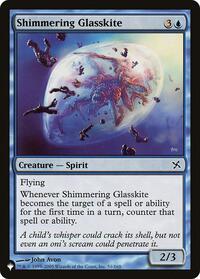 Shimmering Glasskite (51/165) [The List Reprints]