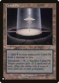 Cabal Pit (315/350) [The List Reprints]