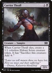 Carrier Thrall (072/024) [The List Reprints]