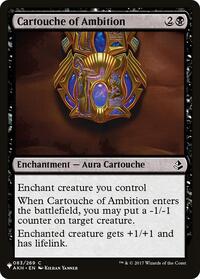 Cartouche of Ambition (083/269) [The List Reprints]