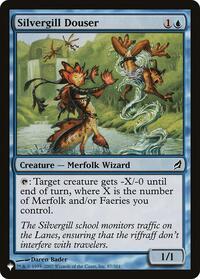 Silvergill Douser (87/301) [The List Reprints]