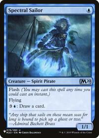 Spectral Sailor (076/280) [The List Reprints]