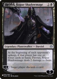 Davriel, Rogue Shadowmage (083/264) [The List Reprints]