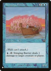 Stinging Barrier (107/350) [The List Reprints]