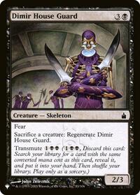 Dimir House Guard (83/306) [The List Reprints]