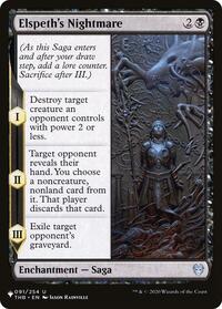 Elspeth's Nightmare (091/254) [The List Reprints]