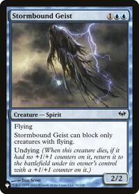 Stormbound Geist (51/158) [The List Reprints]