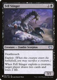 Fell Stinger (112/277) [The List Reprints]