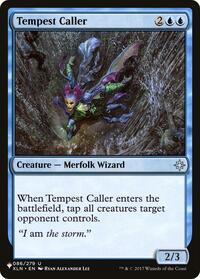 Tempest Caller (086/279) [The List Reprints]
