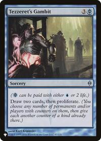 Tezzeret's Gambit (47/175) [The List Reprints]