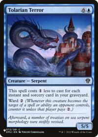Tolarian Terror (072/281) [The List Reprints]