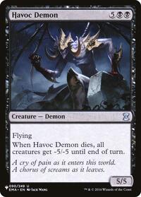 Havoc Demon (090/249) [The List Reprints]
