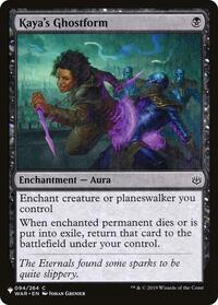 Kaya's Ghostform (094/264) [The List Reprints]