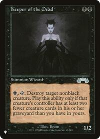 Keeper of the Dead (65/143) [The List Reprints]